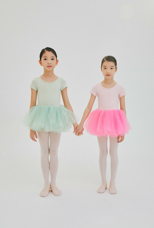 Pink and green tutu skirt best sale